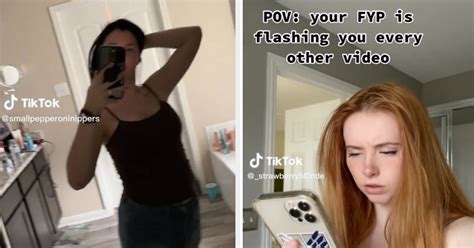 boobies hanging out|TikTok's Latest Trend IsFlashing Your Boobs .